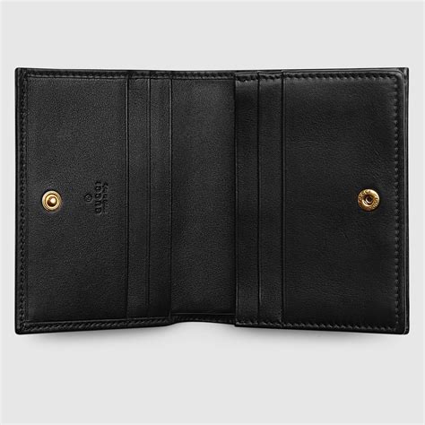 gucci marmont card case wallet|gucci marmont coin purse.